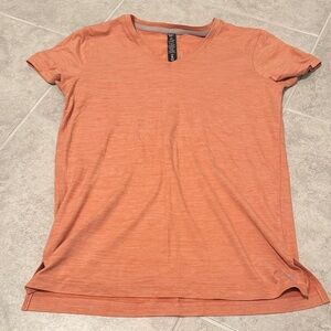 Women's V-Neck Orange T-Shirt